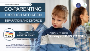Co-Parenting Through Mediation, Separation and Divorce Parenting Course (Sundays in September)